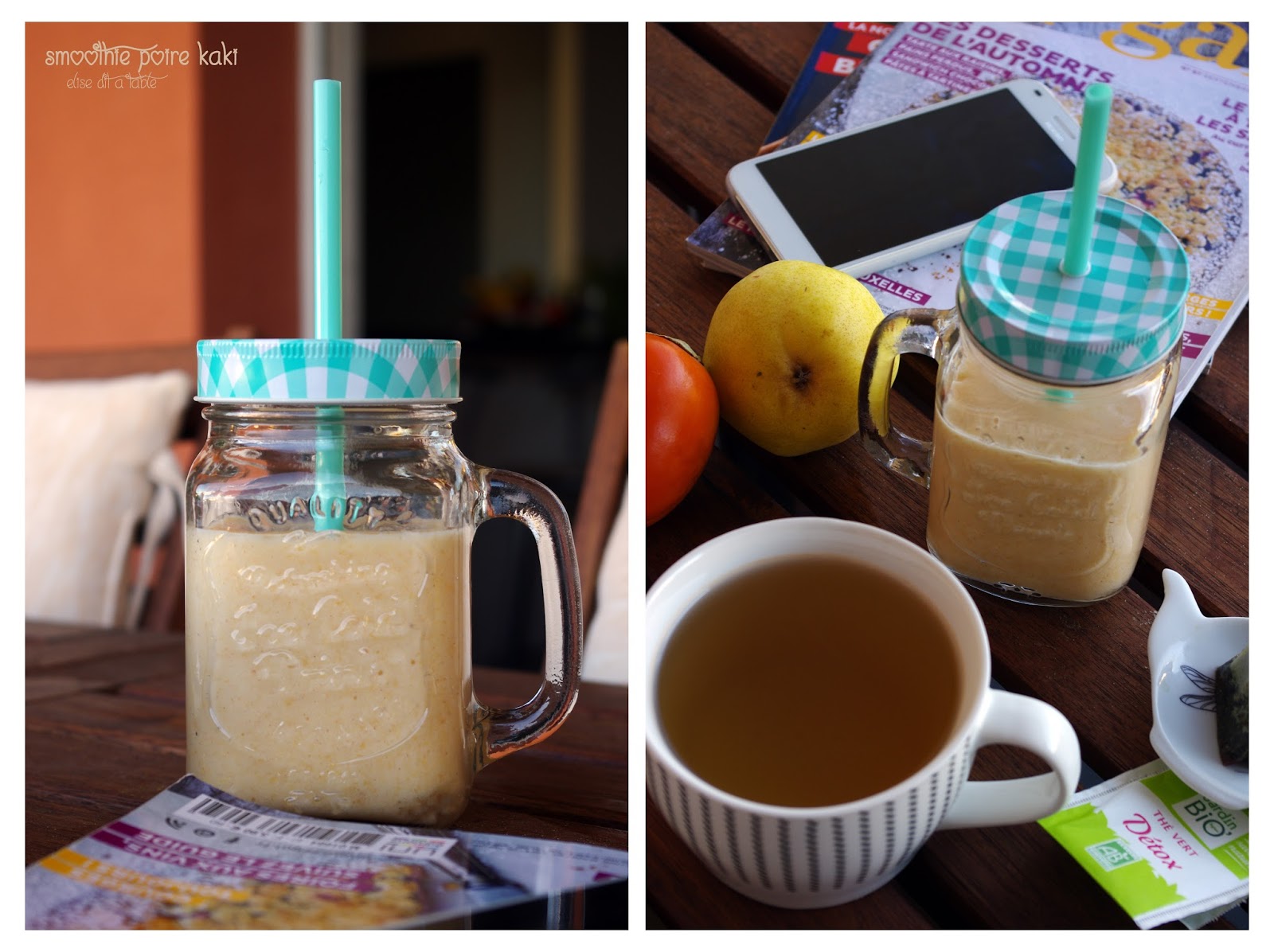 recette smoothie poire kaki