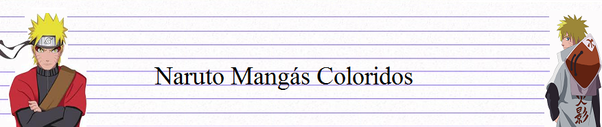 Naruto Shippuden Mangás Coloridos