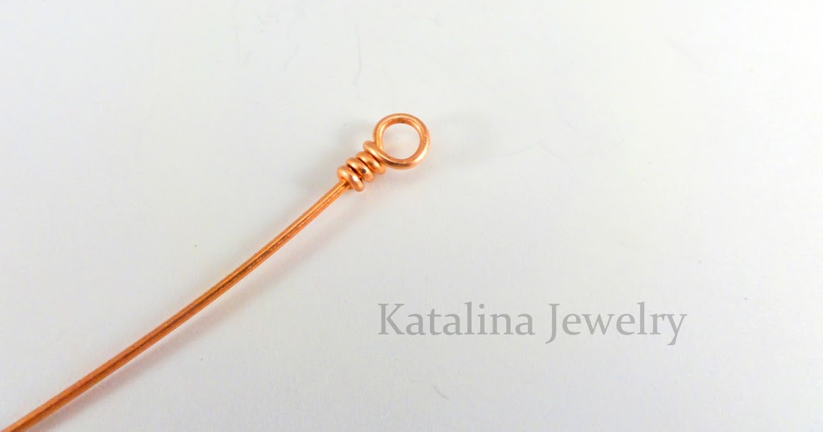 Katalina Jewelry Wrapped Loops Tutorial Basic Wire Working Technique