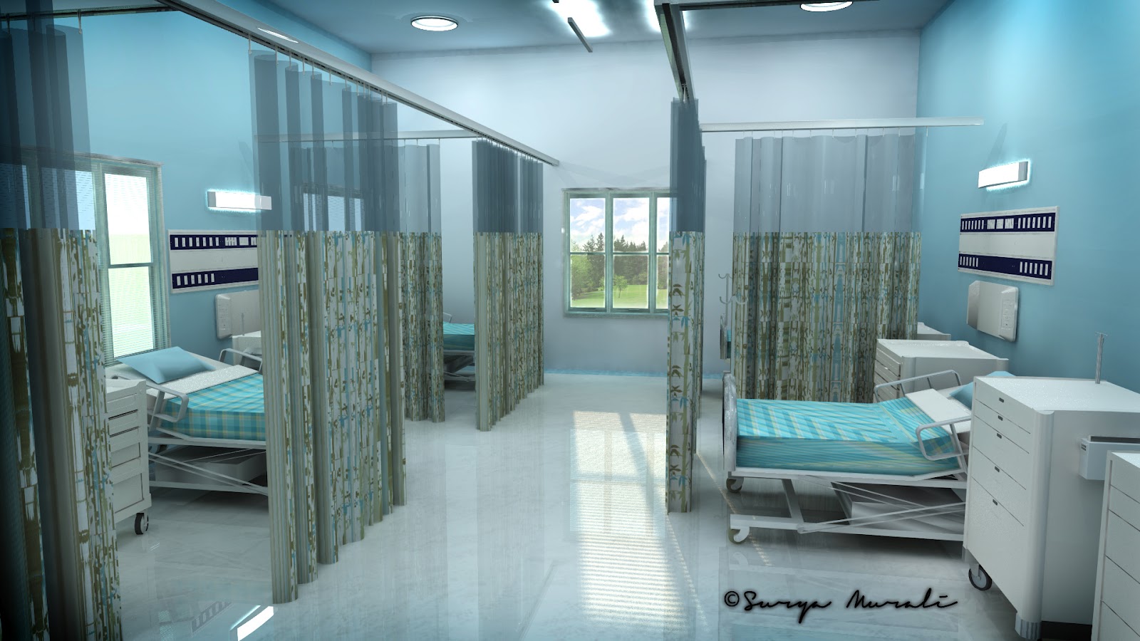 Hospital Ward | My World in Three Dimensions! Hospital Ward | My W