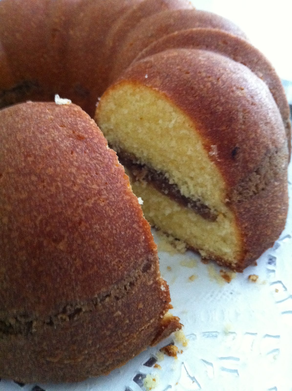 LuthAdel's Kitchen Cinnamon Swirl Buttermilk Pound Cake