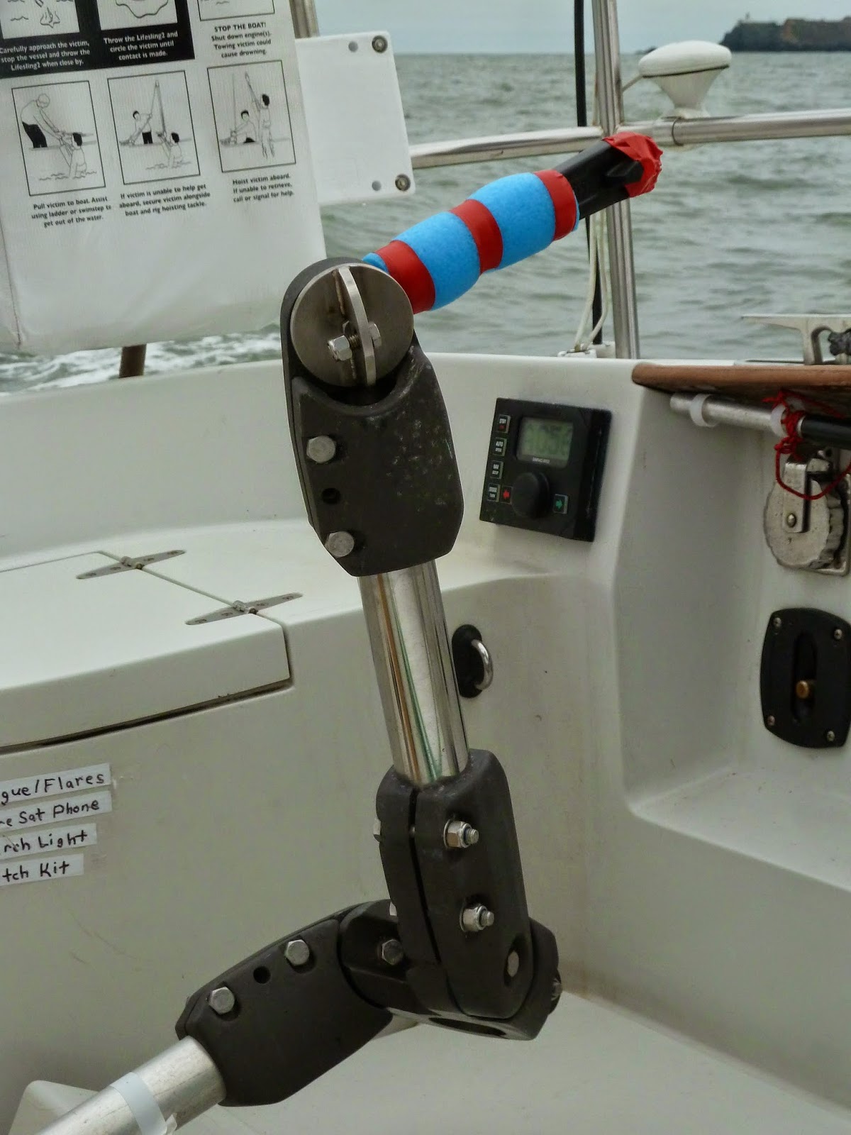 Anduril Sailing Blog Emergency Steering System