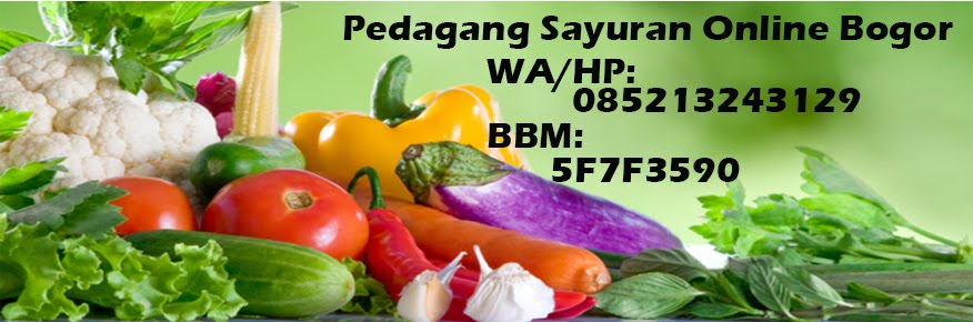 Pedagang Sayuran Online Bogor || HP 085213243129 