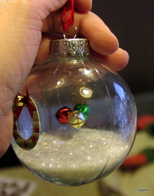 Tippytoe Crafts YAH Glass Ball Ornaments