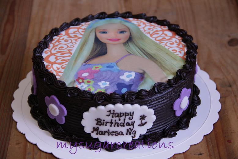 Featured image of post Simple Way to Chocolate Barbie Doll Birthday Cake Pictures