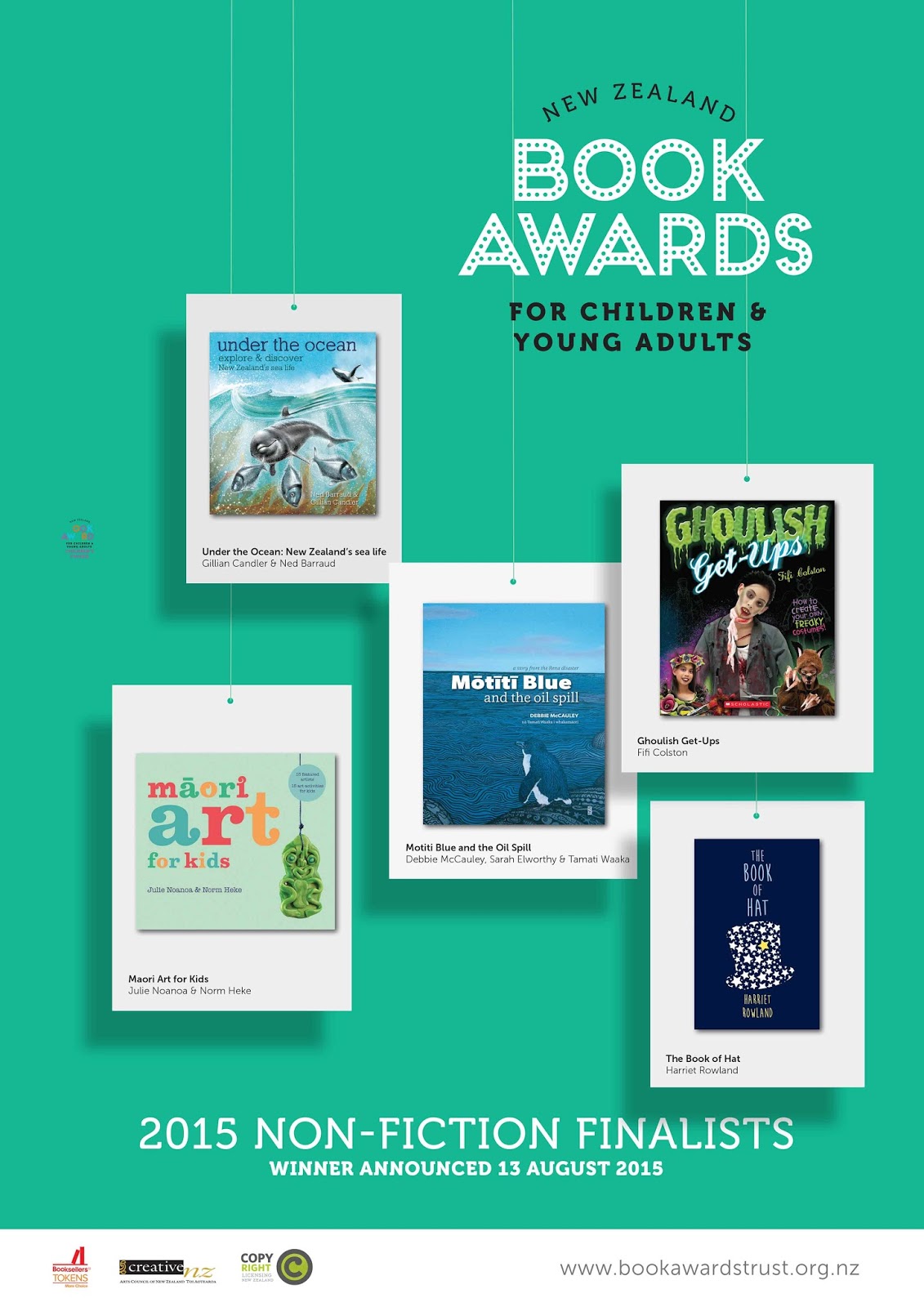 Fifi Colston Creative New Zealand Childrens and Young Adults Book