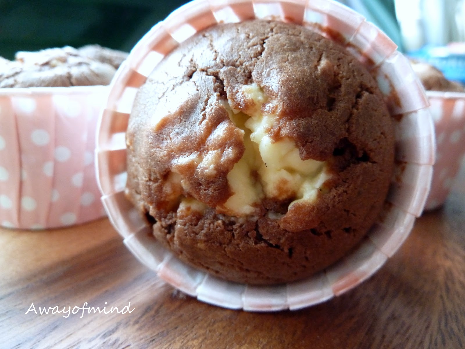 Awayofmind Bakery House Chocolate Cream Cheese Muffin