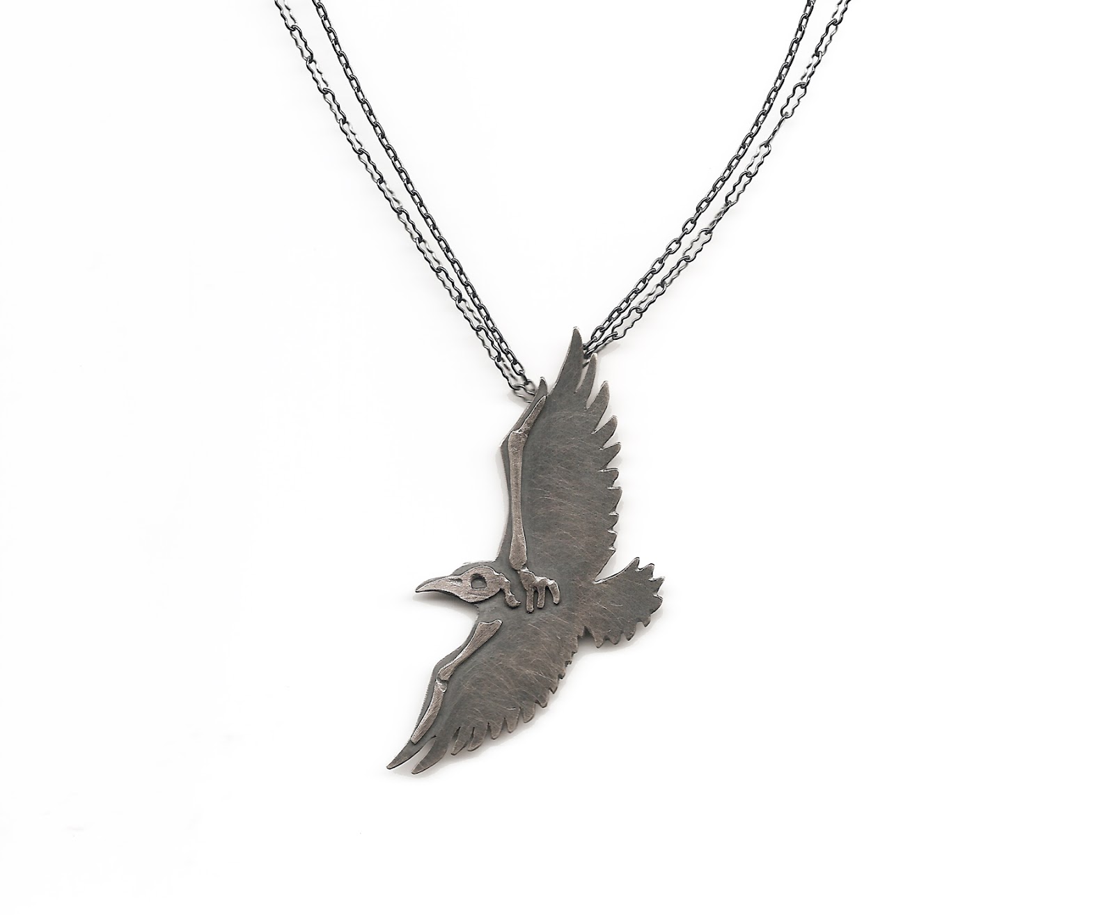 raven necklace