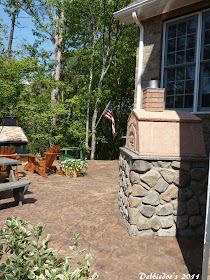Debbiedoo's: Outdoor pizza oven!