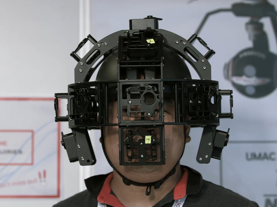 Varavon VR a wearable 360 rig helmet with 17 cameras 360 Rumors
