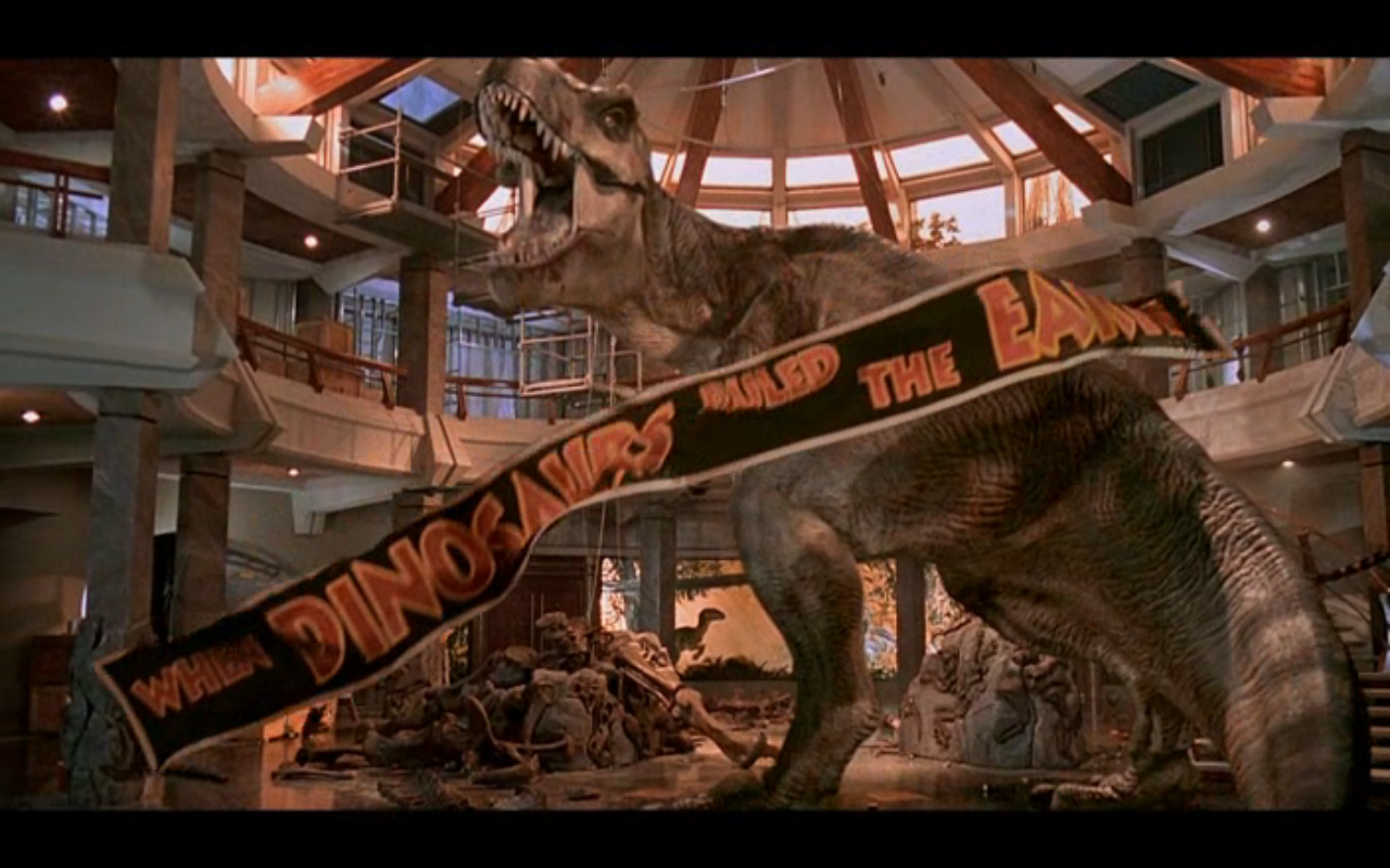 The Film's the Thing to Jurassic Park