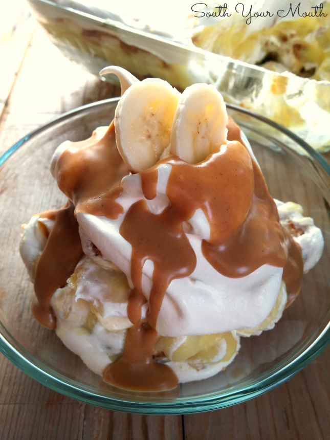 South Your Mouth Peanut Butter Ripple Nutter Butter Banana Pudding