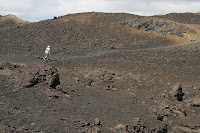 Landscape on Isabela Hiking Up Volcan Sierra Negra