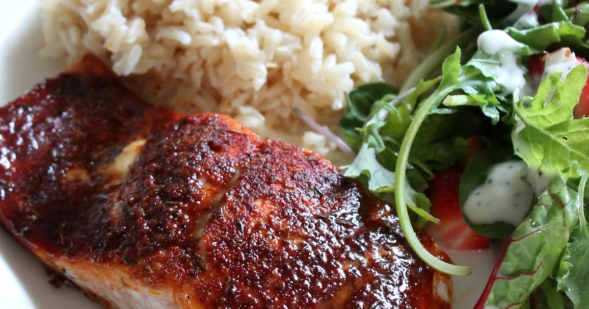 Keeping It Cozy Salmon with Spice Rub Recipe