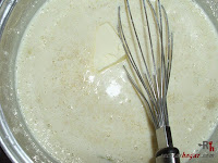 Frangollo canario-añadiendo la mantequilla