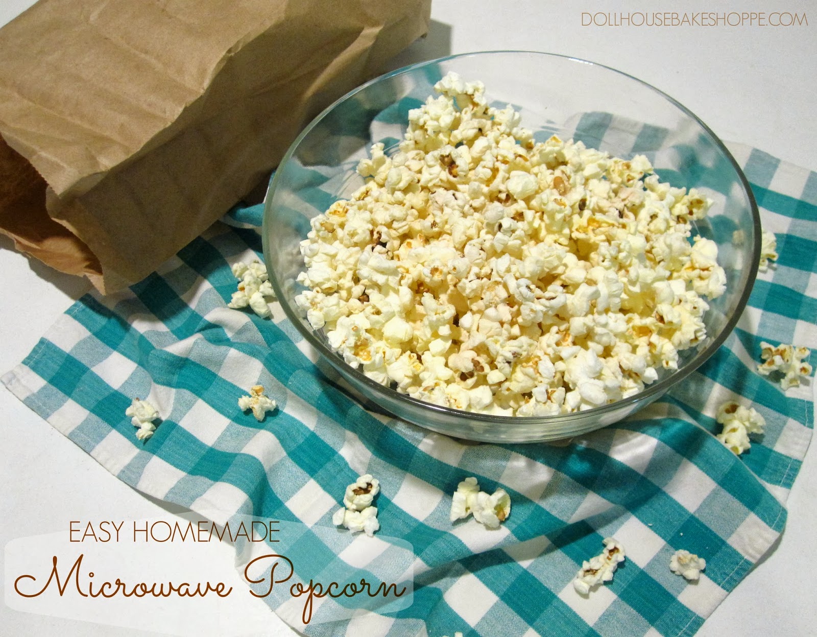 diy easy homemade microwave popcorn with a variety of seasoning