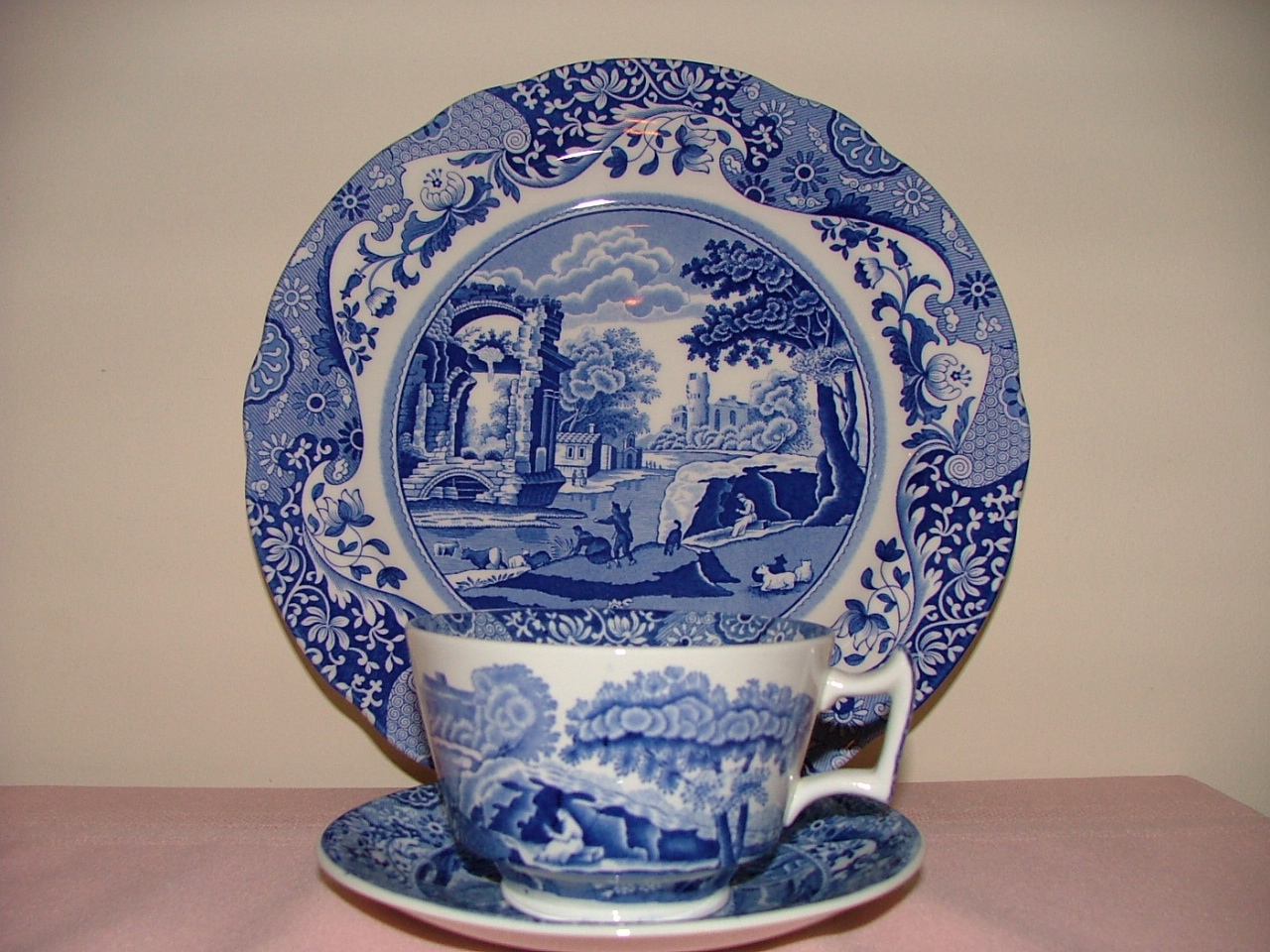 Linda's Page China Plate