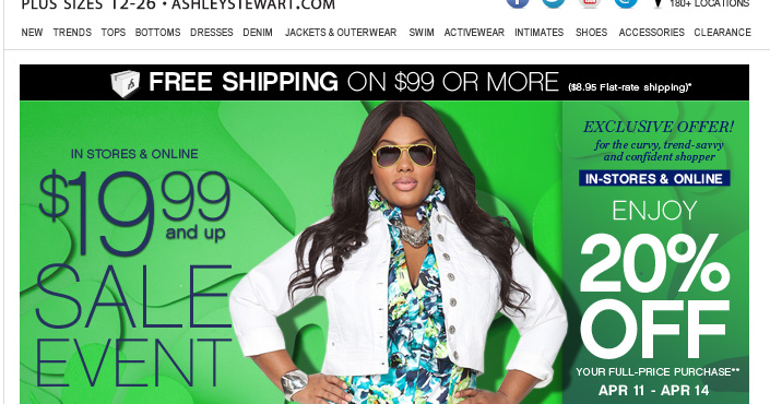 Coupon code ashley stewart 2018