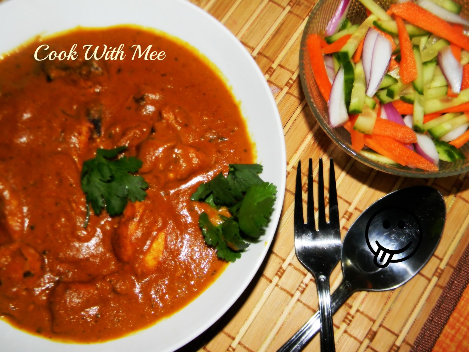 Cook With Poulamee Dhaba Style Chicken Tikka Butter Masala