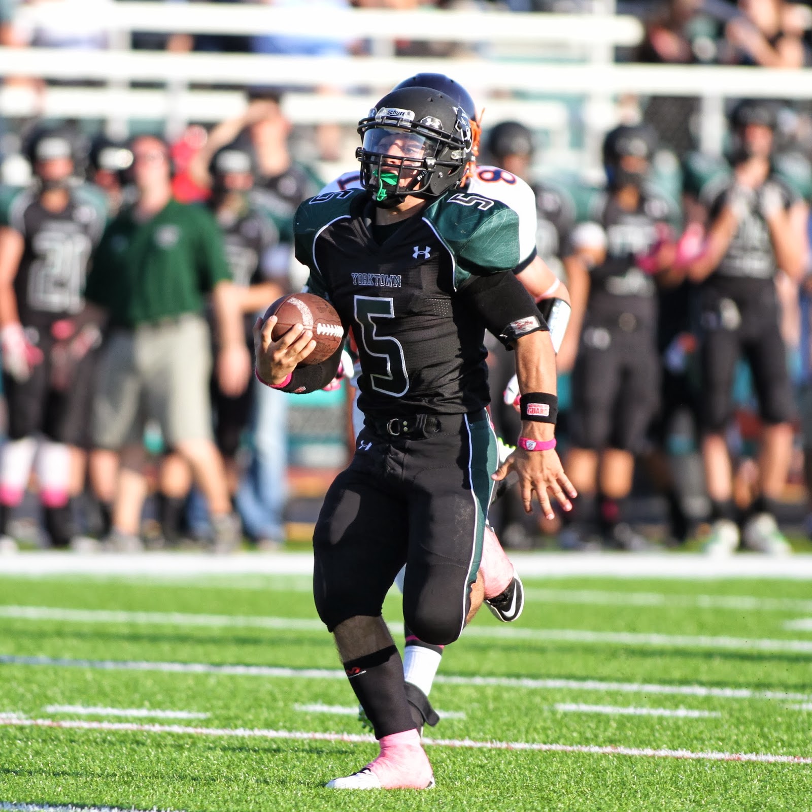Yorktown News Yorktown football rolls to win on day