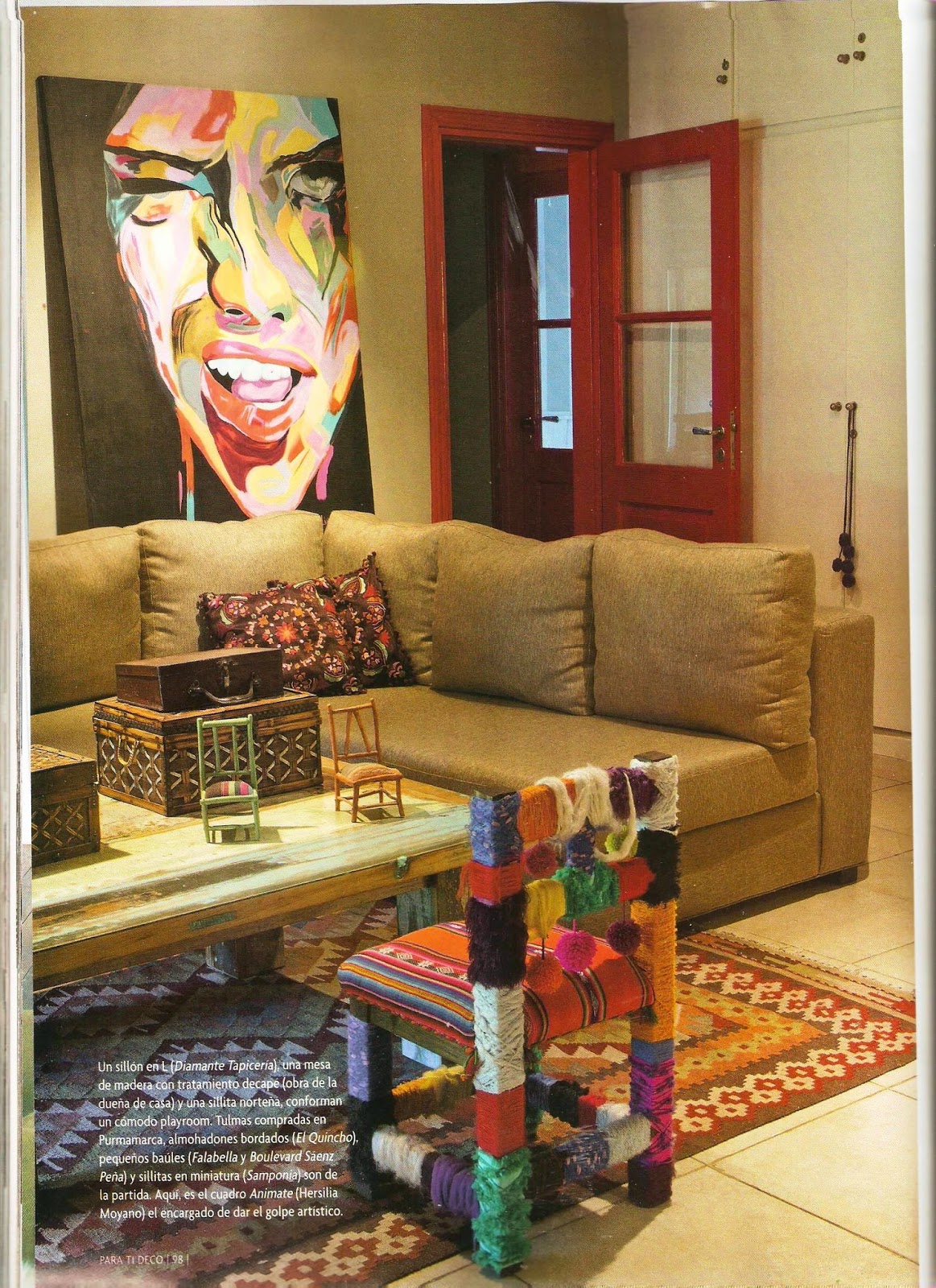 Love for deco Yo amo la decoración Mis notas en revista Para Ti Deco