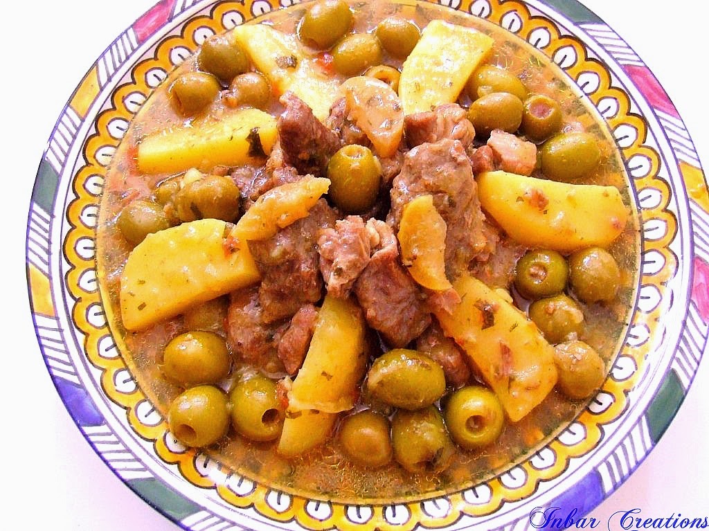 Recette Tajine à l'agneau, citron et olives façon marocaine