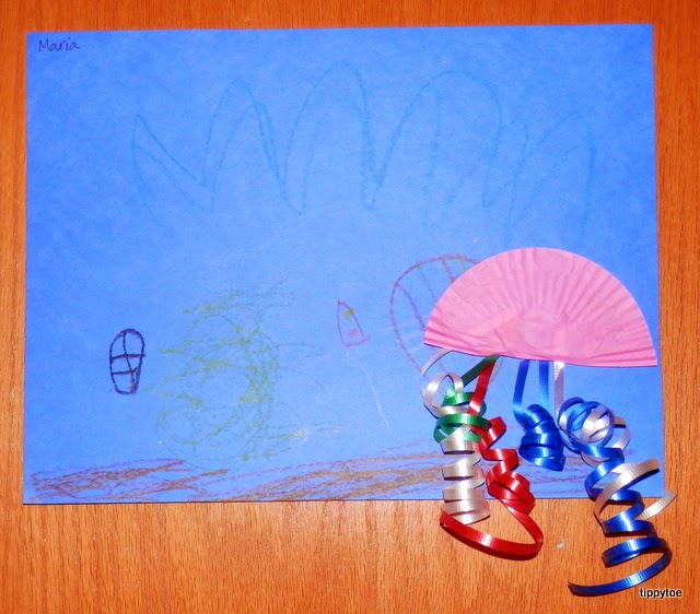 Tippytoe Crafts Cupcake Liner Jellyfish