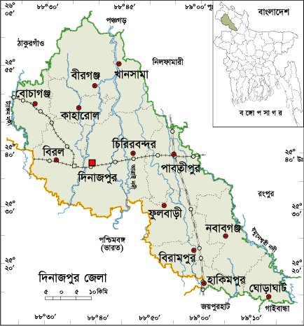 atlas of dinajpur