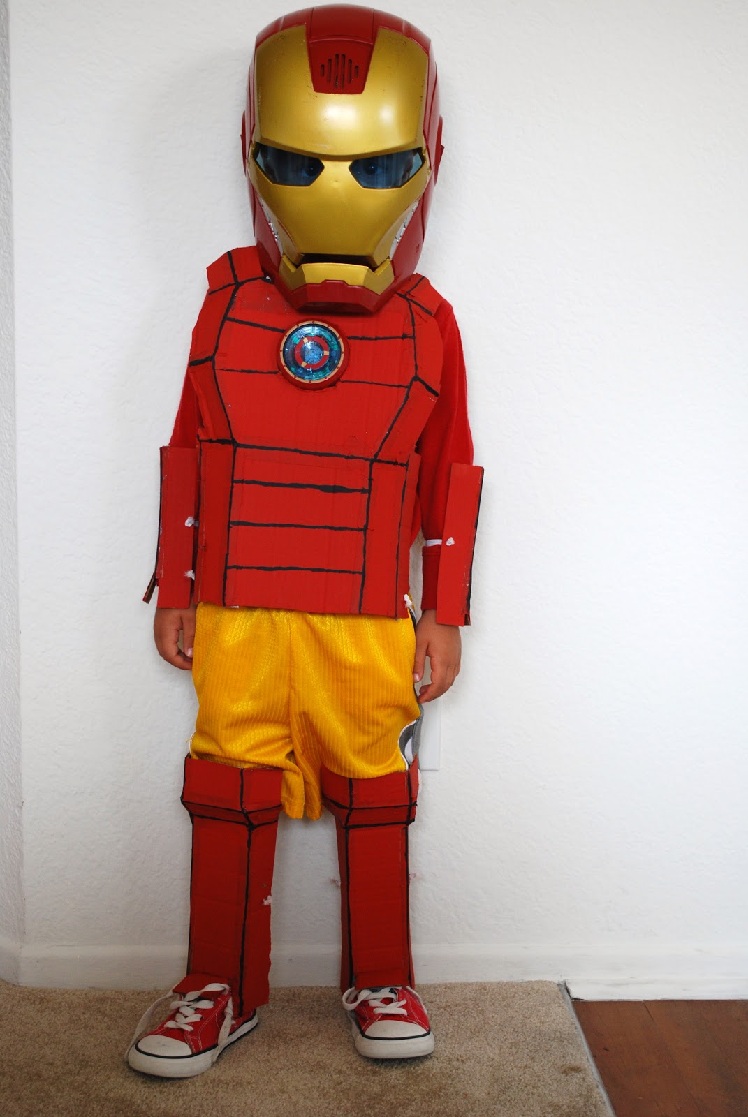 Sunshine and a Summer Breeze DIY Iron Man costume