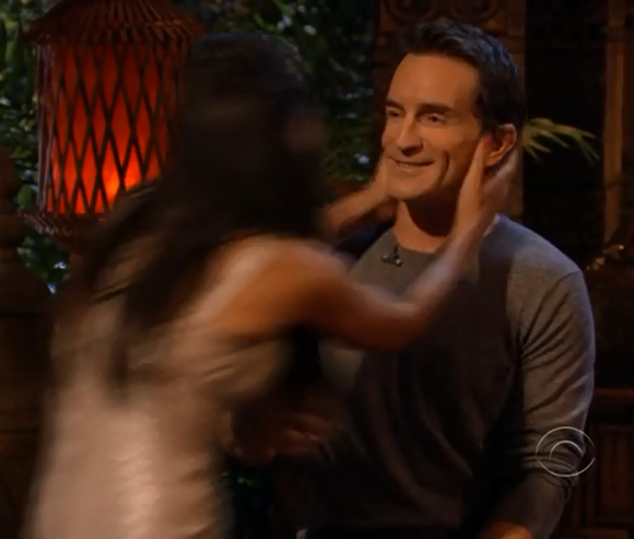 I Love Survivor: Sarah Dawson Kissing Jeff Probst Again