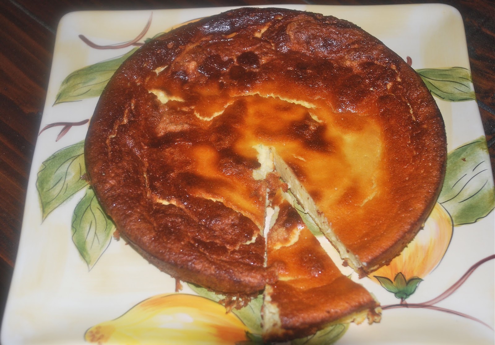 Tomatoes on the Vine Turkish Yogurt Cake