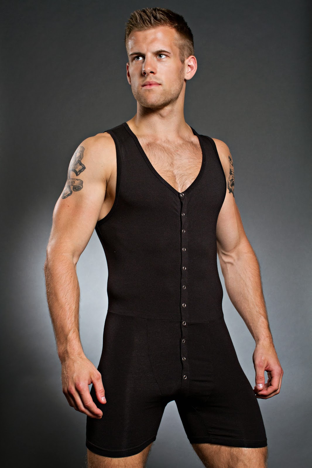 Men in Spandex/Lycra/Tight SEXY MEN IN UNION SUITS / LONG JOHN