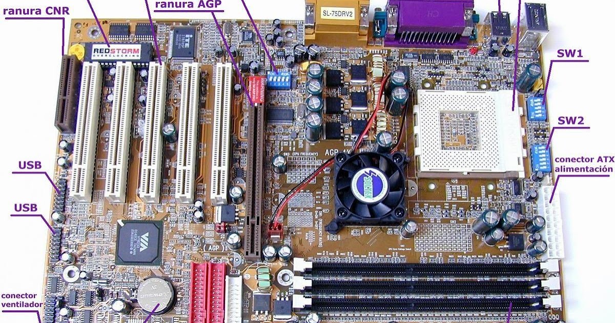 La Tecnología a nuestro servicio: PLACA MADRE