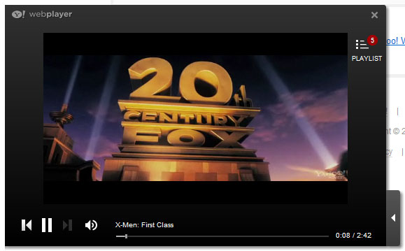 Yahoo! WebPlayer