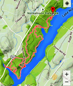 Nockamixon State Park Map Southeastern Pa Hiking: Nockamixon State Park - Old Mill & Quarry Trails