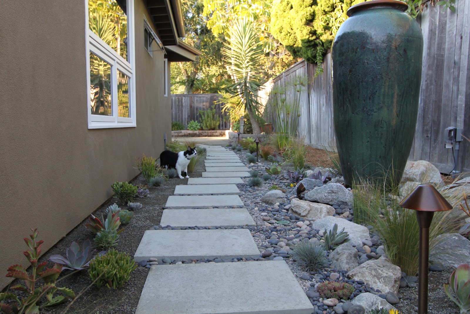 landscaping a mid century modern home