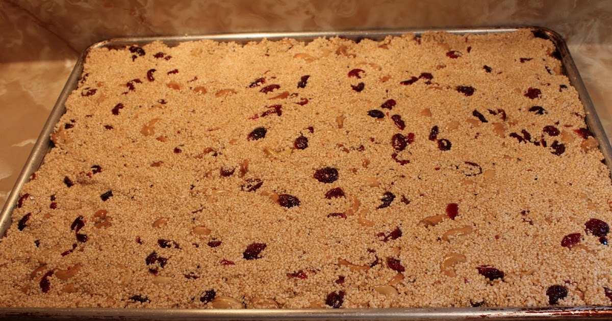 Taste of Homemade Amaranth Bars