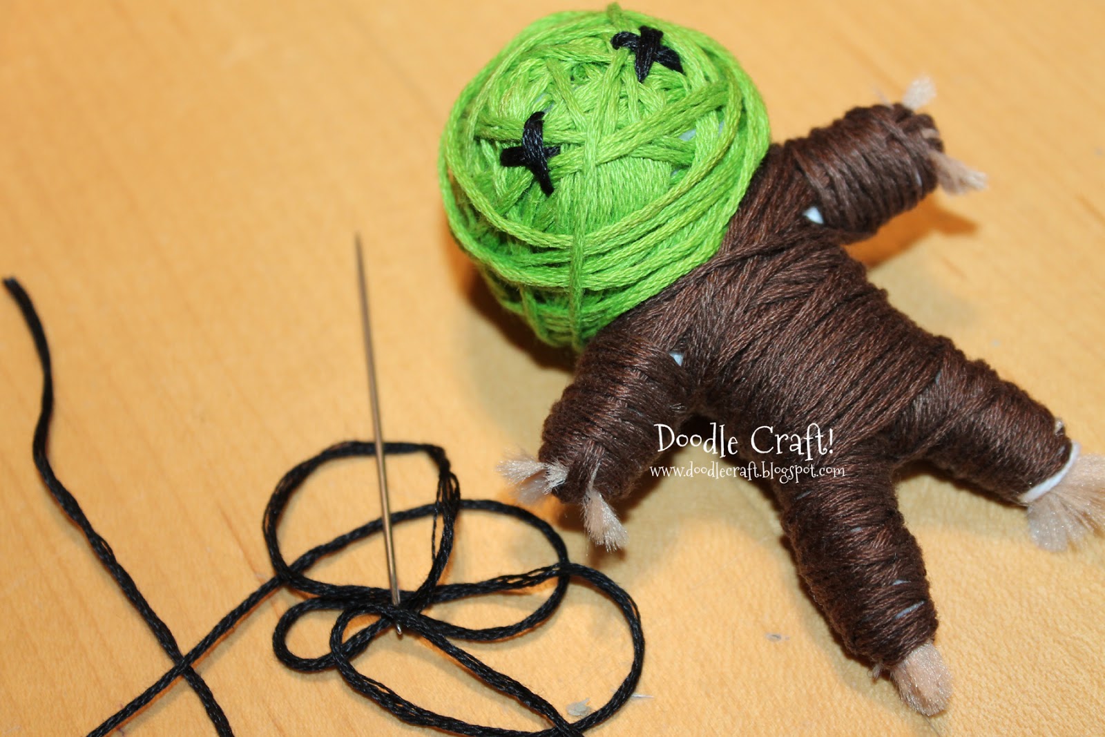 Doodlecraft Make Your Own String Voodoo Dolls!
