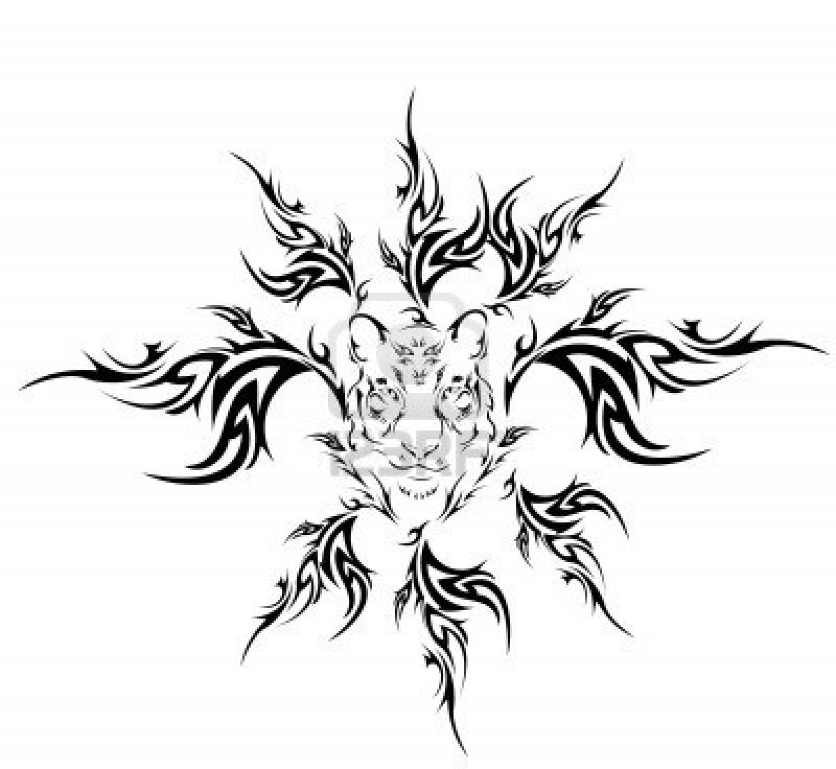Tribal-Tattoos Tigers_tattoo_315