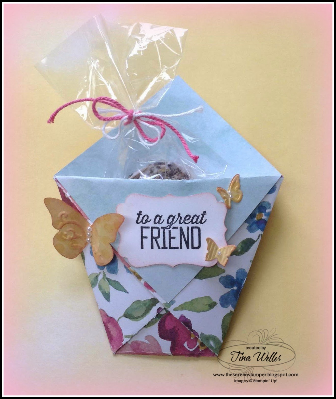 The Serene Stamper Quick Gift Pouch