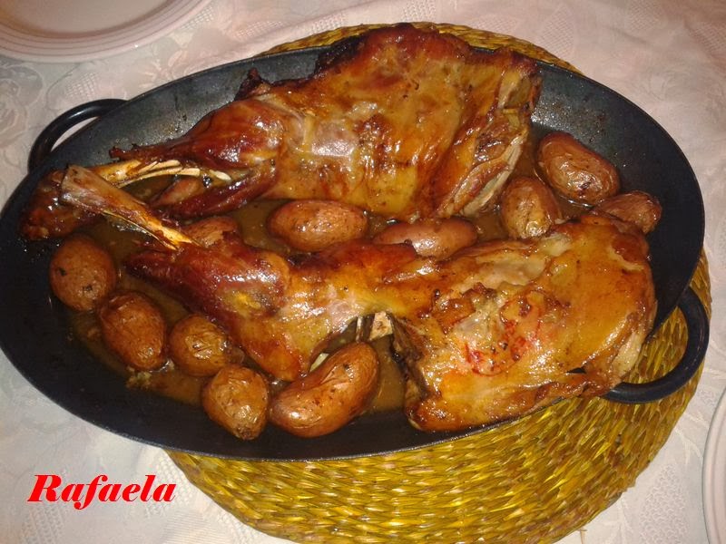 Paletilla De Cordero Lechal Al Horno Estilo Segoviano RECETAS PARA NO OLVIDAR: PALETILLA DE CORDERO AL HORNO