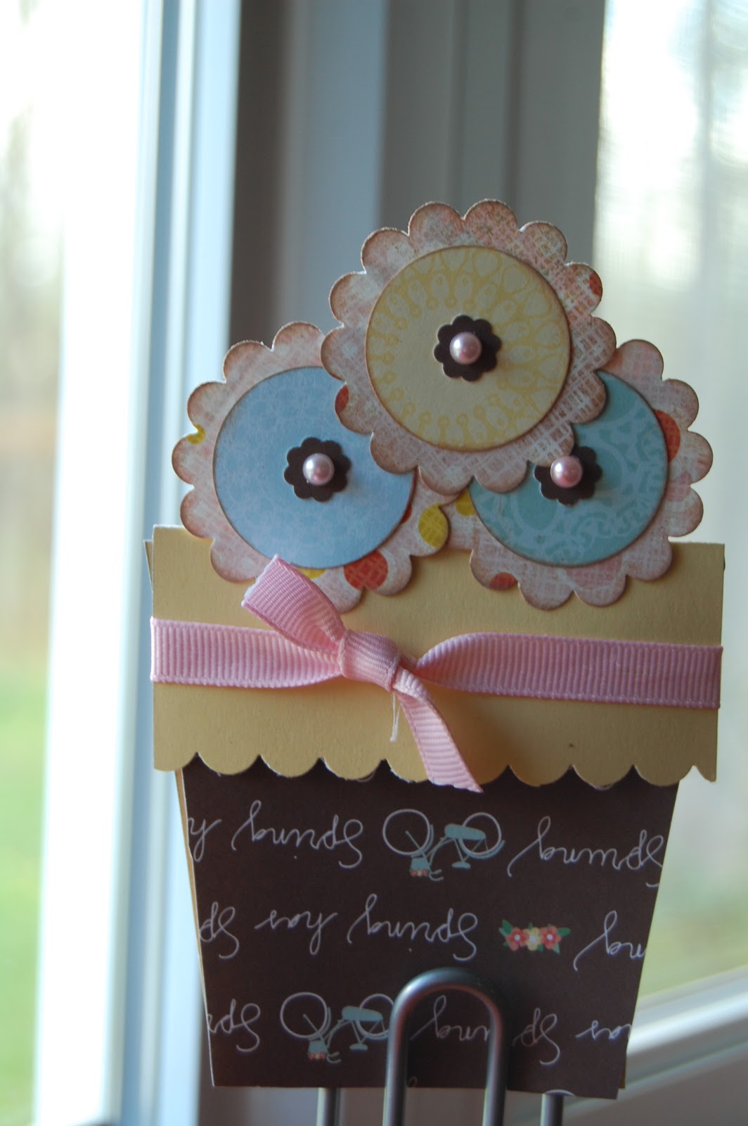 Ideas for Scrapbookers Flower Pot Card Tutorial