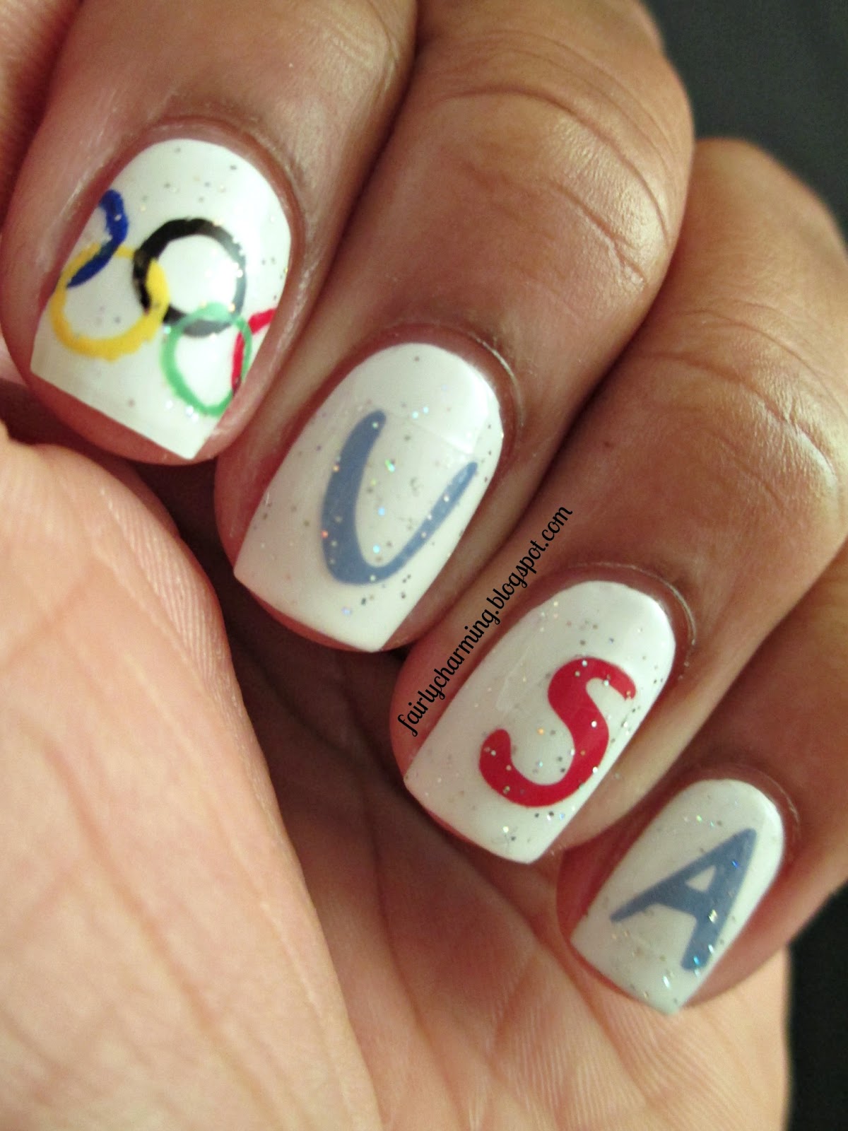 Fairly Charming Nailed Kit Olympic Decals!