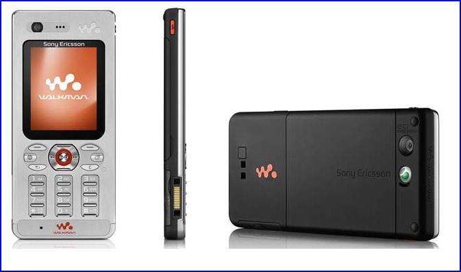 MIJIE'S MOBILE: Sony Ericsson Walkman 3G nipis w880