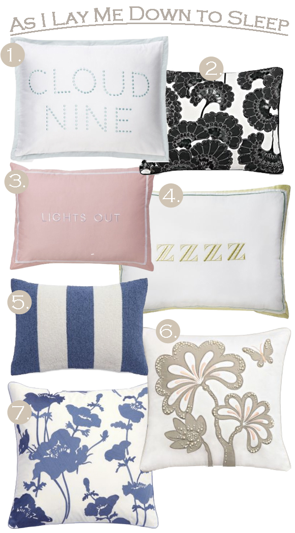 Currently Coveting Kate Spade Pillows the Jess Journals