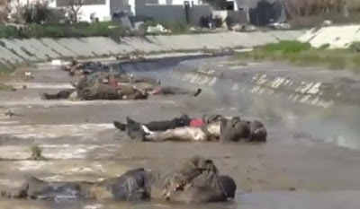 78 mayat dijumpai dalam sungai di Aleppo