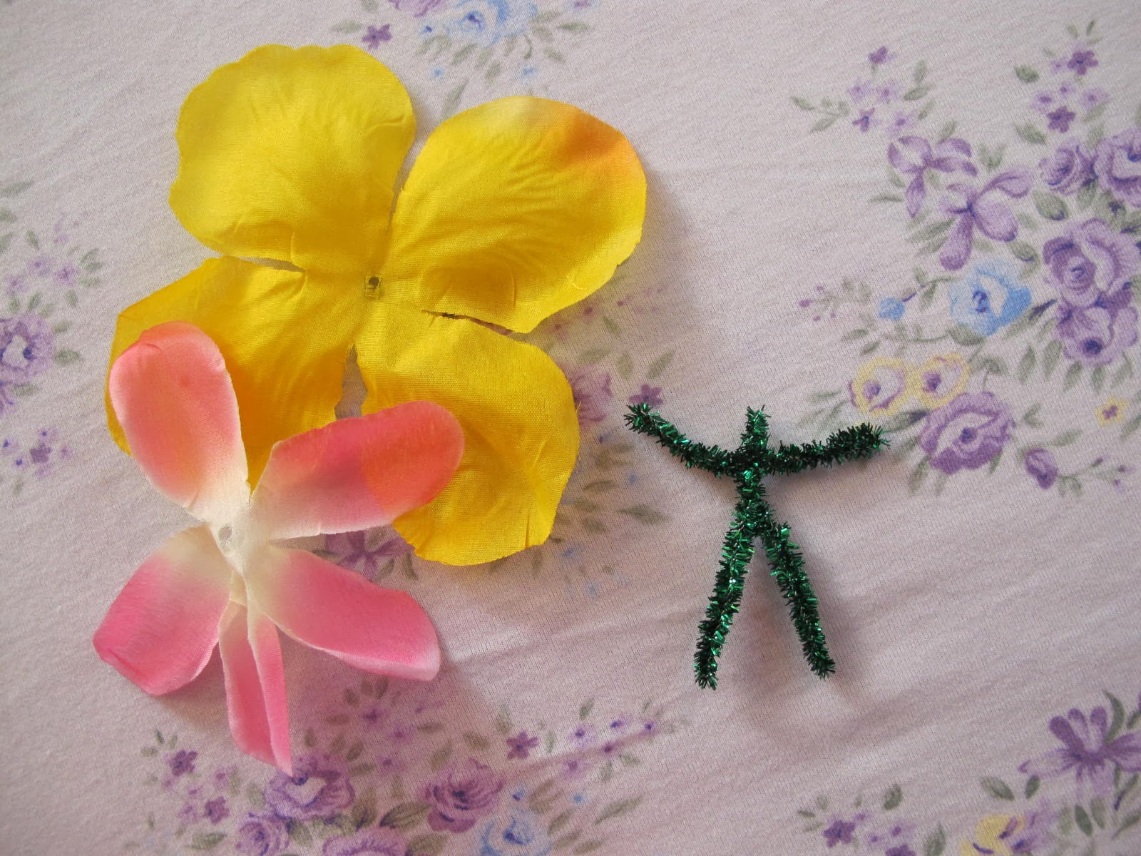 pipe cleaner fairy dolls