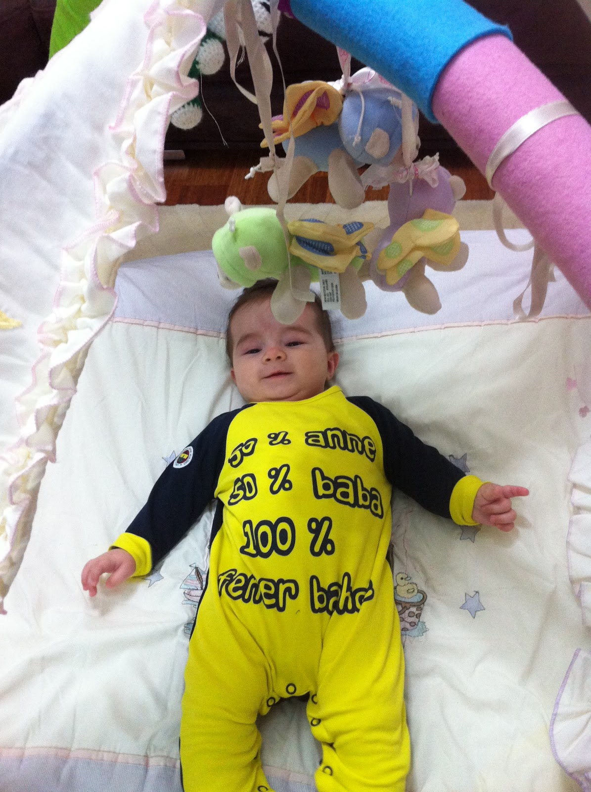 özlemin dünyası Bebek oyun halısı yapılışı