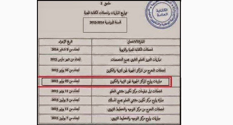 دليلك الشامل لمباراة ولوج المراكز الجهوية لمهن التربية و التكوين ابتداءا من يوليوز 2015 Maroc Orientation