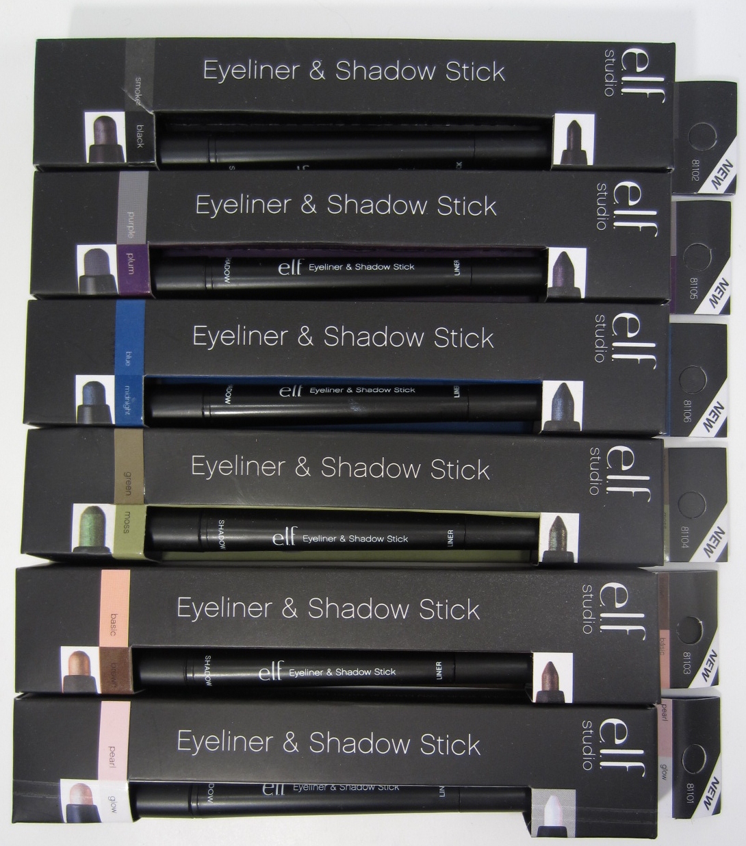 Ida Pie ELF Eyeliner & Shadow Haul + Swatches